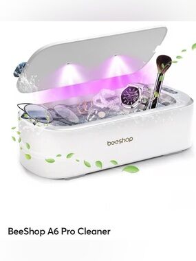 BeeShop A6 Pro Ultrasonic Cleaner - White